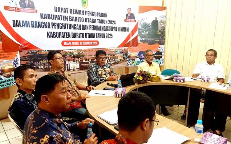 Pemkab Barito Utara Tetapkan UMK dan UMSK 2025, Berikut Besarannya