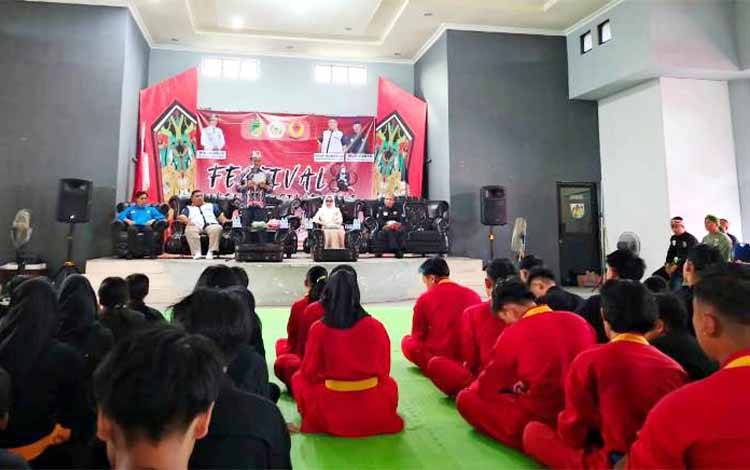 Festival Pencak Silat Seni Pj Bupati Barito Utara Cup 2024 Resmi Dibuka
