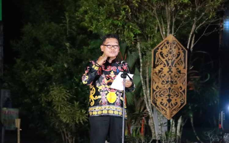 Pagelaran Tari Panamuei Kalteng Dorong Pengembangan Seni Budaya Daerah