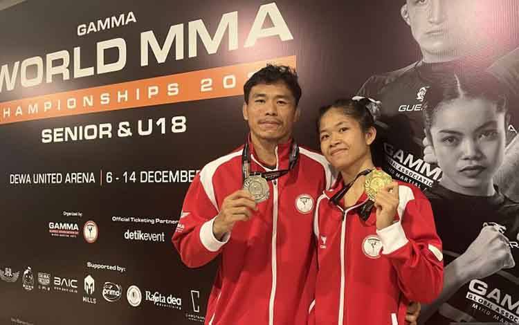 Bayu Peni Persembahkan Medali Emas Juara Dunia MMA untuk Buah Hati