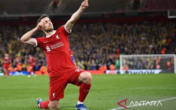 Diogo Jota Selamatkan Liverpool dari Kekalahan Ketika Jamu Fulham