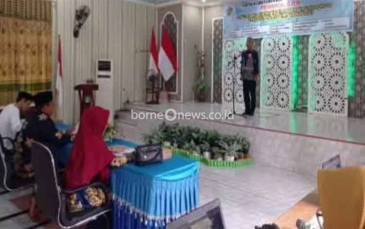 Lomba Menghafal UUD dan Pancasila Warnai Rangkaian Sambut HAB ke-79 di Kemenag Kapuas