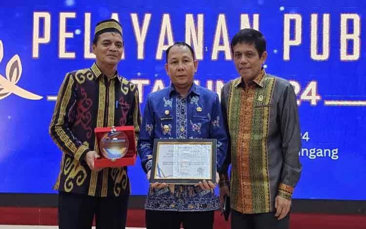 Ombudsman Nyatakan DPMPTSP Kalteng Miliki Layanan Kualitas Tertinggi