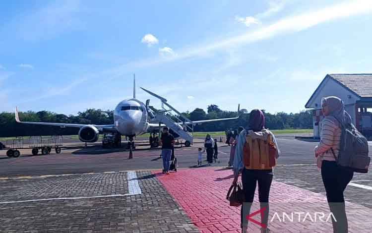 Jelang Natal, Tiket Penerbangan Sampit-Surabaya Habis Terjual