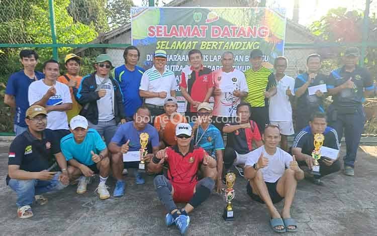 Bartim A Juara I Kejuaraan Tenis Lapangan Beregu Putra Antar-BAVETI