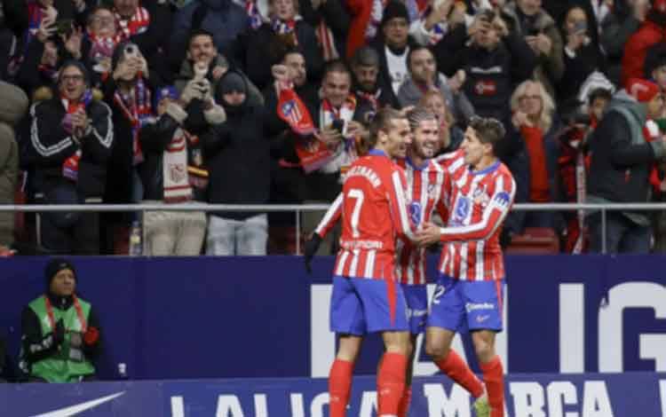 Atletico Madrid Naik ke Peringkat Dua Usai Kalahkan Getafe 1-0