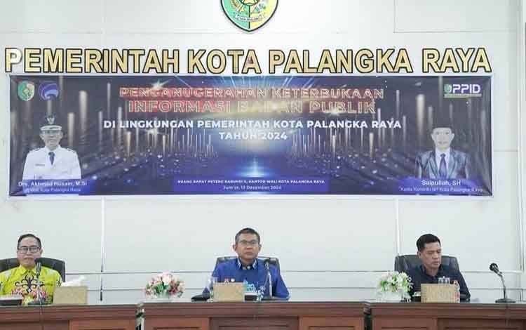 Pj Wali Kota Palangka Raya Minta Prioritaskan Digitalisasi Pelayanan Publik