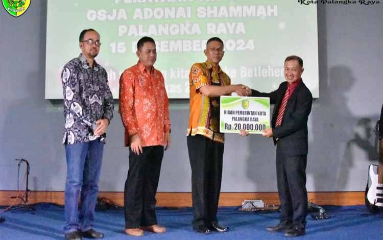 GJSA Adonai Shammah Terima Dana Hibah dari Pemko Palangka Raya
