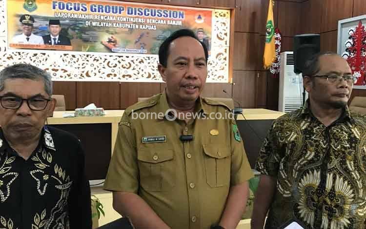 BPBD Kapuas Libatkan Akademisi dan Pemangku Kepentingan Susun Rencana Kontinjensi Banjir