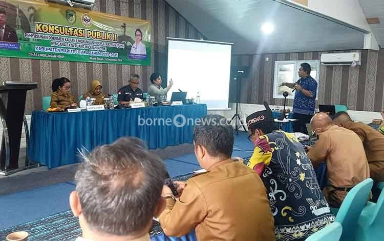 Dinas Lingkungan Hidup Barito Utara Paparkan Hasil Akhir KLHS RTRW 20252045