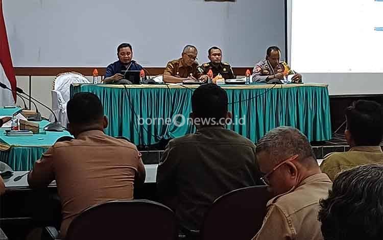 Pemkab Kotim Rakor Lintas Sektor Kendalikan Inflasi Hadapi Nataru