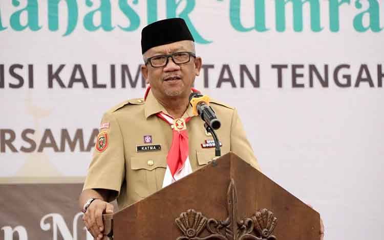 Plt Sekretaris Daerah Kalimantan Tengah (Kalteng) M Katma F Dirun. (FOTO: FERY)