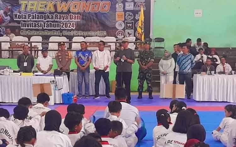 Pemko Palangka Raya Dukung Lahirnya Atlet Muda Taekwondo