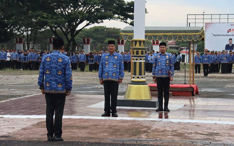 Pj Bupati Seruyan Djainuddin Noor Ajak ASN Tingkatkan Disiplin Kerja