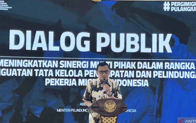 Menteri P2MI Siapkan Pelayanan Satu Pintu Tekan PMI Non Prosedural