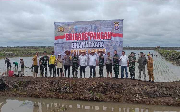 Brigade Pangan TNI-Polri Dibentuk untuk Percepat Swasembada