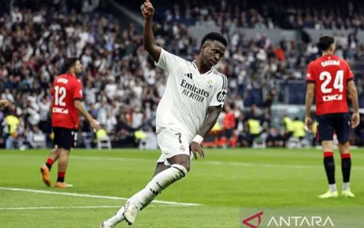 Kalahkan Girona, Real Madrid Tempel Ketat Barca di Puncak Klasemen