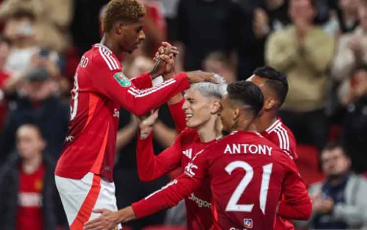 Gol Salto Garnacho ke Gawang Everton Berhasil Sabet Puskas Award 2024