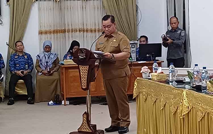 Bupati Kotim Instruksikan Percepatan Penyelesaian Alih Status Jalan Cempaka Mulia-Kampung Melayu