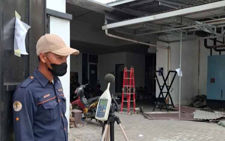 DLH Palangka Raya Lakukan Uji Kebisingan di Hotel