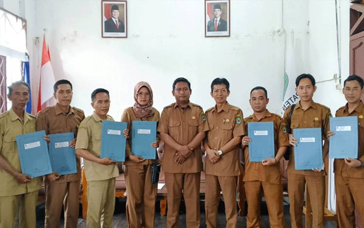 Tujuh Pj Kades di Kapuas Kuala Akhiri Masa Jabatan hingga Diisi Plh