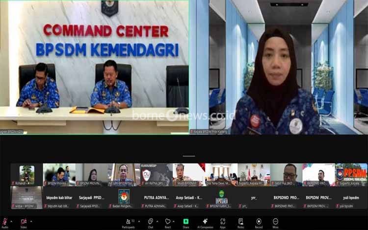 BPSDM Kalteng Dukung Pembentukan Asosiasi Pengembangan SDM Aparatur