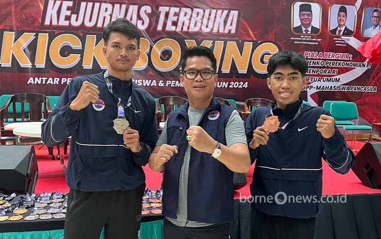 Dua Atlet Palangka Raya Raih Prestasi di Kejurnas Kickboxing 2024