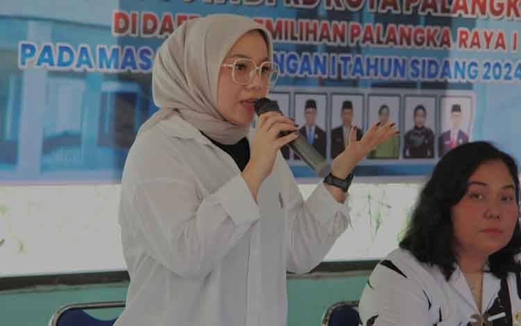 Sekretaris Komisi III DPRD Palangka Raya Jaring Aspirasi di Kelurahan Tumbang Tahai