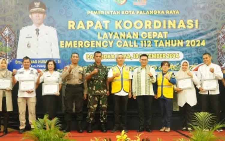 Pemko Palangka Raya Tingkatkan Respon Darurat Layanan 112