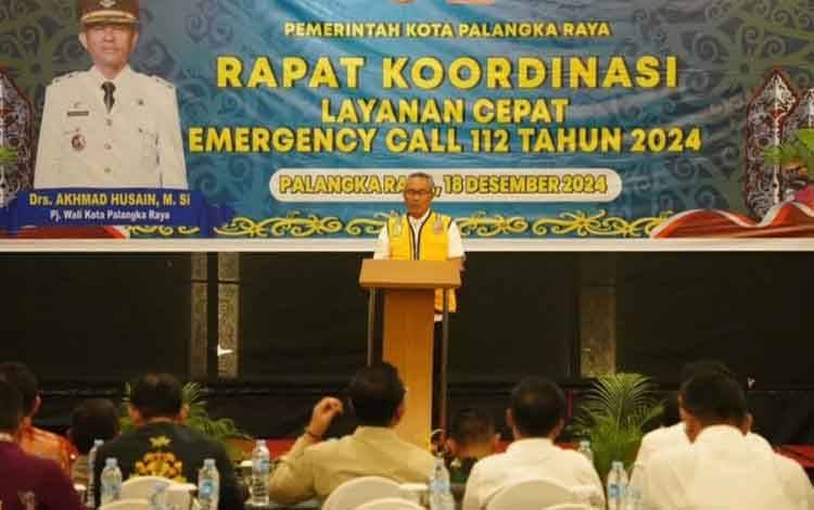 Layanan 112 Jadi Andalan Tangani Kondisi Darurat di Palangka Raya