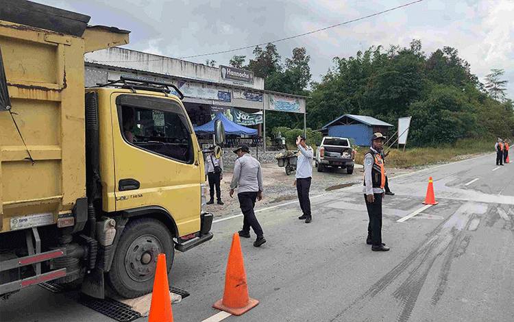 Dishub Kalteng Imbau PBS Hentikan Angkutan Barang Jelang Natal dan Tahun Baru