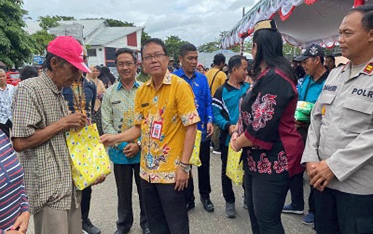Gerakan Pangan Murah Sambut Natal dan Tahun Baru Digelar di Kapuas