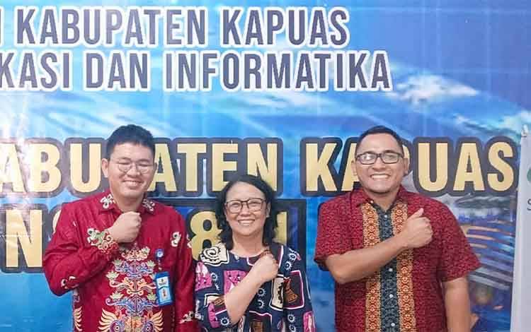 Tim Promkes RSUD Kapuas usai berikan edukasi kesehatan seputar epilepsi pada anak melalui RSPD, Kamis, 19 Desember 2024. (FOTO: IST)