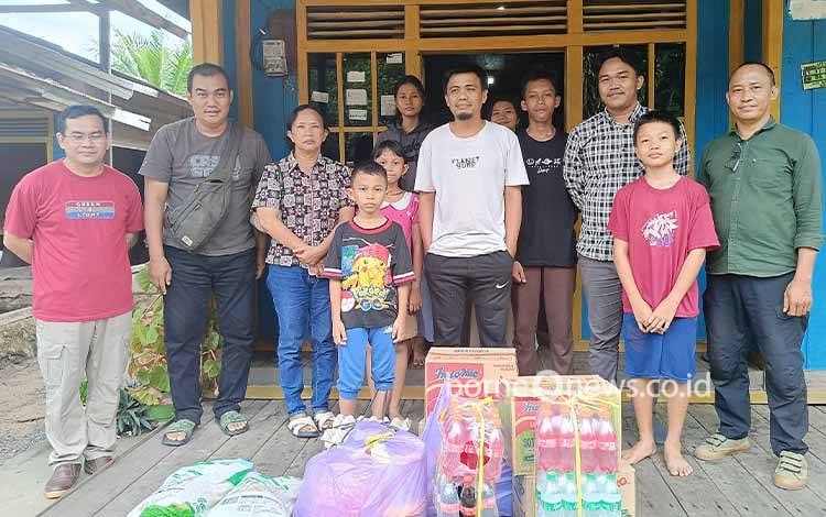 PWI Barito Timur Salurkan Bantuan Natal ke Panti Asuhan Rumah Kasih