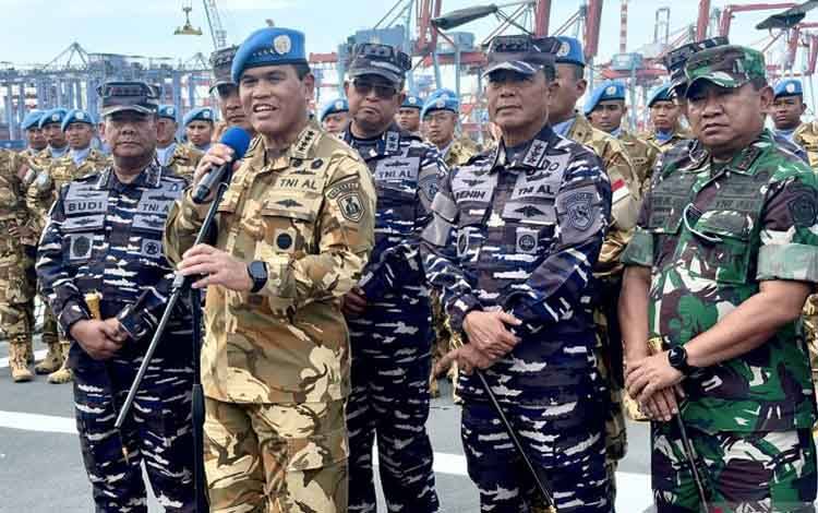KRI SIM-367 Siap Hadapi Berbagai Jenis Ancaman selama Tugas di Lebanon