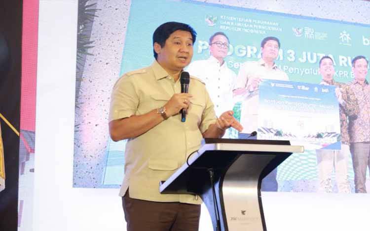 Menteri PKP Siap Dukung Semua Usulan Asosiasi Pengembang Perumahan