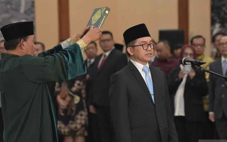 Presiden Angkat Muhammad Taufiq sebagai Kepala LAN