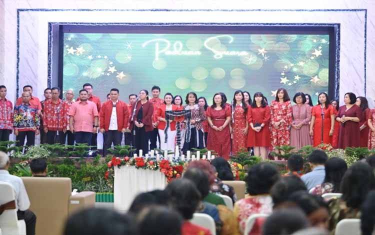 Bappedalitbang Kalteng Pererat Kebersamaan Melalui Perayaan Natal 2024