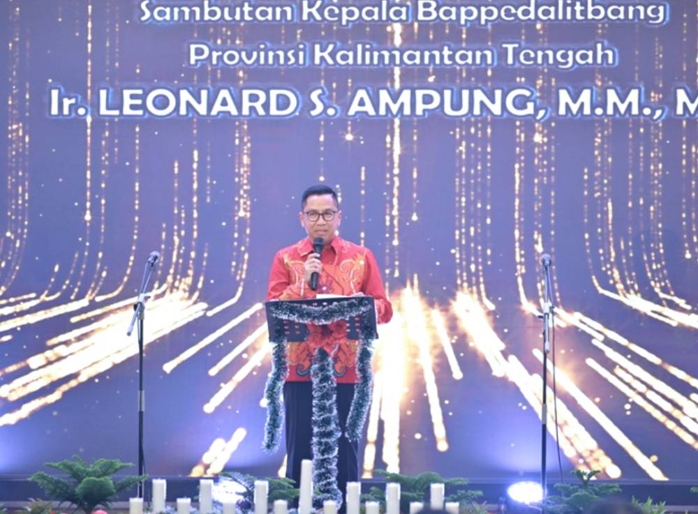 Natal 2024, Bappedalitbang Kalteng Gaungkan Semangat Damai dan Sukacita