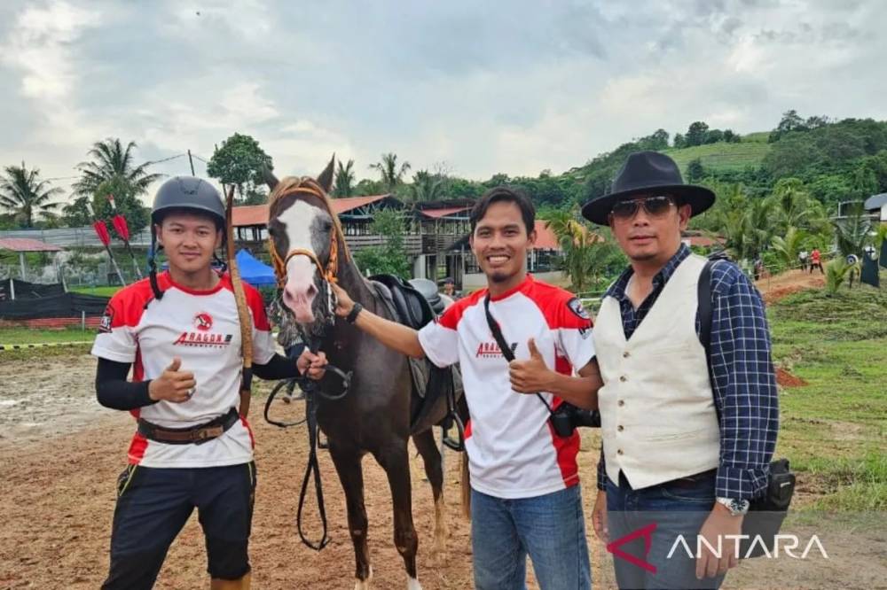 Atlet Indonesia Juara Umum Liga Memanah Berkuda di Malaysia