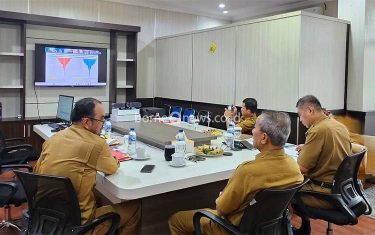 Pemko Palangka Raya Bahas Strategi Kendalikan Inflasi Akhir Tahun