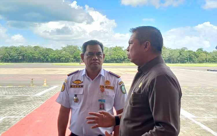Pengembangan Bandara H Asan Sampit Perlu Lahan 77 Hektare