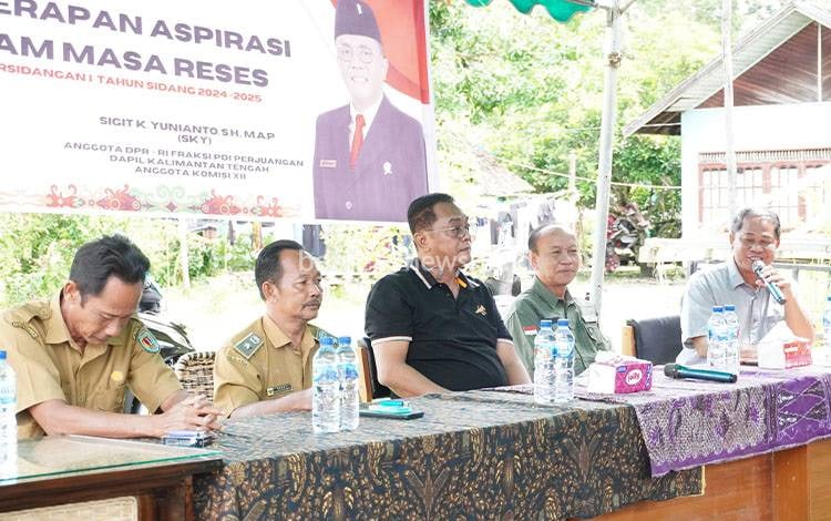 Kunjungan Kerja Sigit K Yunianto ke Katingan Serap Aspirasi Masyarakat