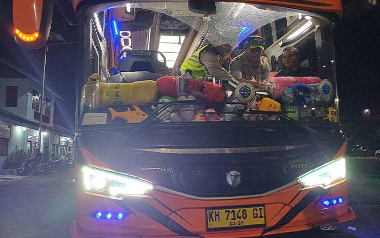 Dishub Kotim Pastikan Bus Layak Jalan untuk Angkutan Nataru