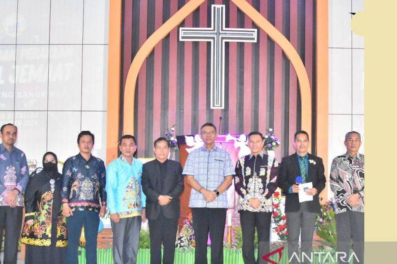 Perayaan Natal 2024 di Palangka Raya Berlangsung Kondusif