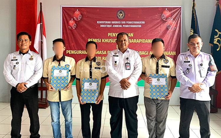 34 Warga Binaan Rutan Tamiang Layang Terima Remisi Khusus Natal