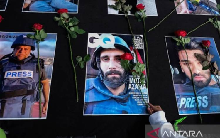 Lima Jurnalis Palestina Gugur dalam Tugas Akibat Serangan Israel