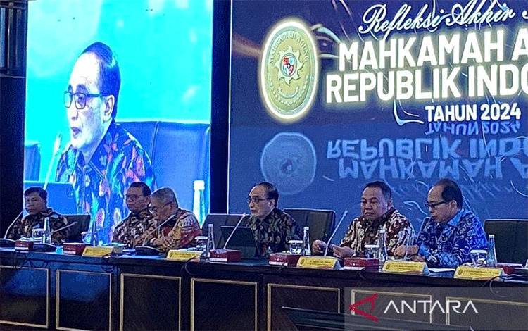MA Sanksi 206 Hakim dan Aparatur Peradilan Sepanjang 2024