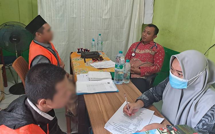 Sampit Prioritaskan Kesehatan Tahanan Baru dengan Pemeriksaan Rutin