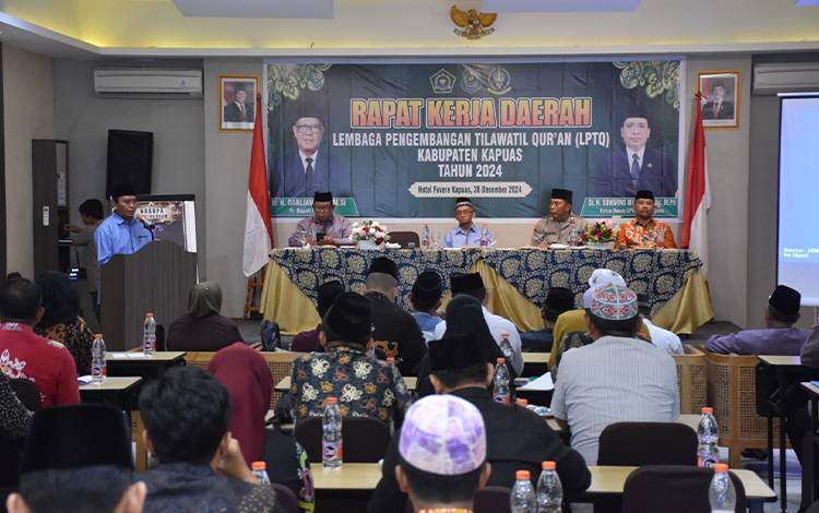 Rakerda LPTQ Kapuas untuk Evaluasi dan Susun Program Baru